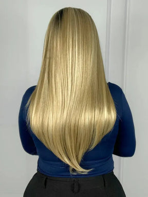 Lace Front Sonia Tela HD Loira Luzes - Repartição Livre 13x6