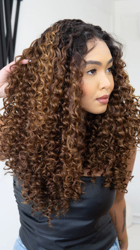 Lace Front Cibele Mechada 13x4