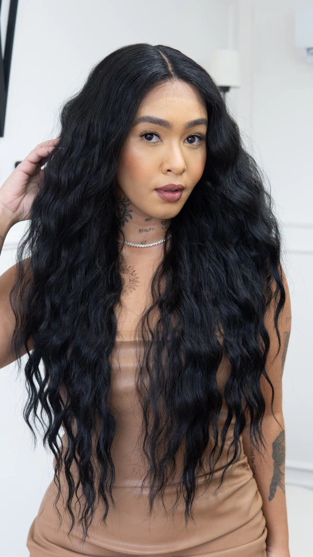 Lace Front Lilian Preta