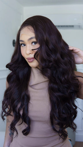 Lace Front Elana Castanho Natural 13x6