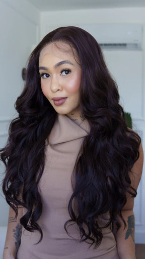 Lace Front Elana Castanho Natural 13x6