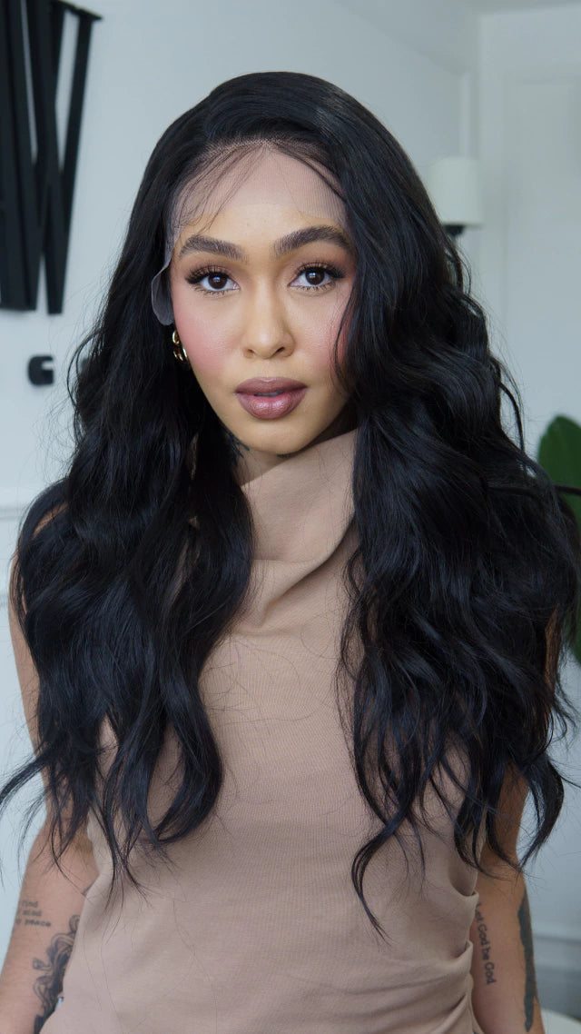 Lace Front Karen Castanho Escuro 13x4