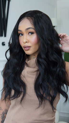 Lace Front Karen Castanho Escuro 13x4