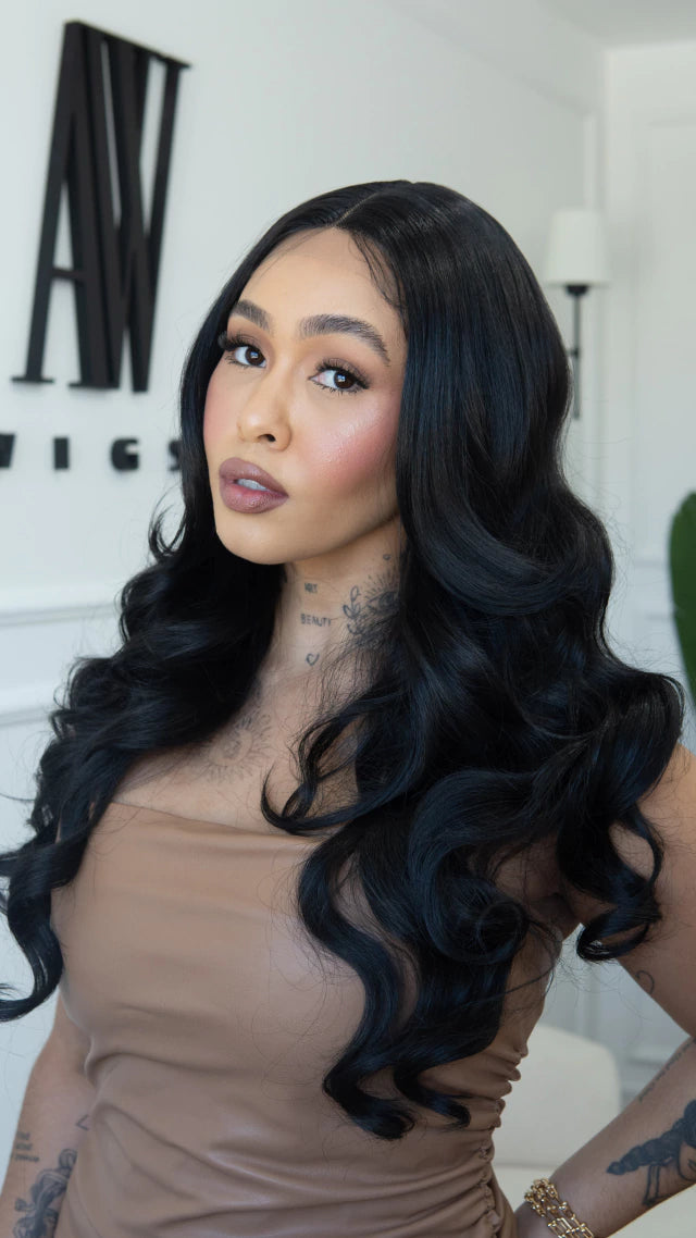 Lace Front Angelina Preta