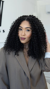 Lace Front Aila Castanho Escuro 13x3