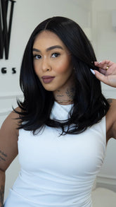 Lace Front Gabi Castanho Escuro