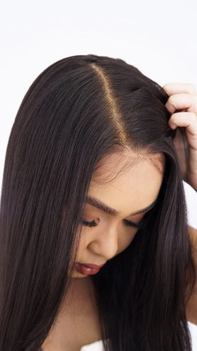 Lace Front Roberta Longa Castanho Escuro 13x6