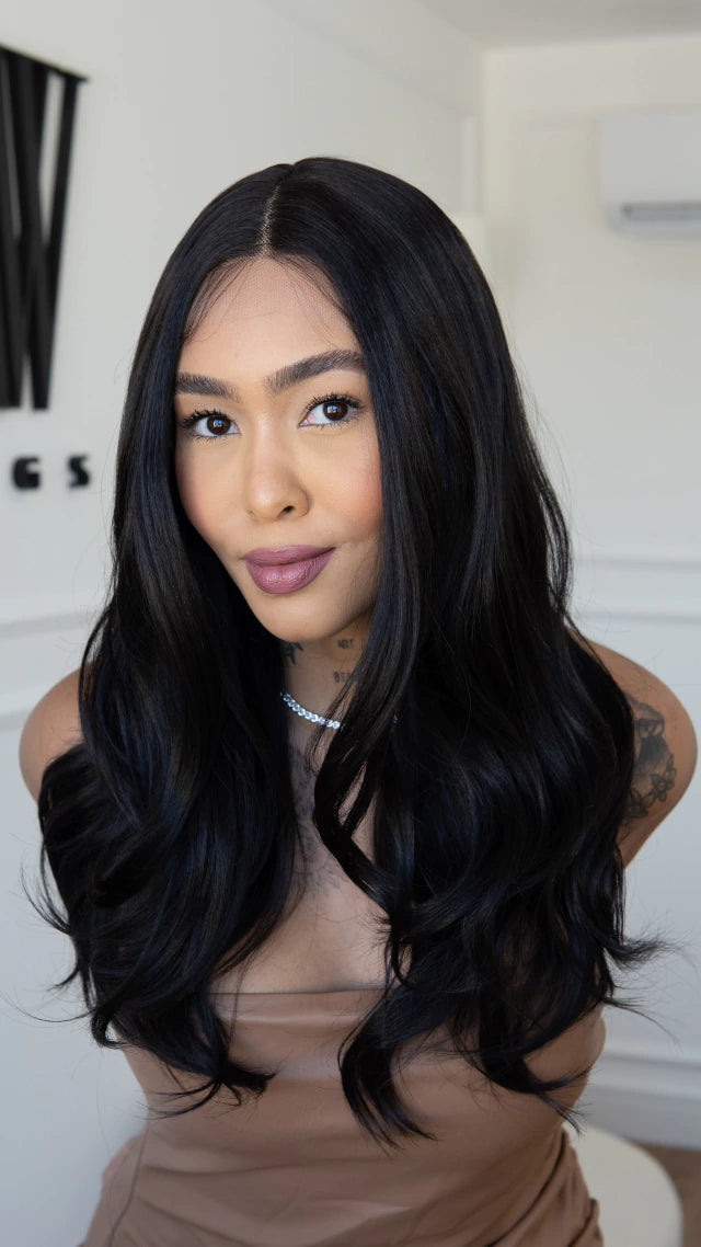 Lace Front Lara Castanho Escuro