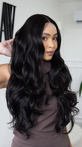 Lace Front Lorrana Castanho Escuro