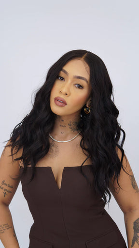 Lace Front Maíra Castanho Escuro 13x6