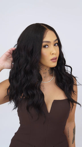 Lace Front Maíra Castanho Escuro 13x6