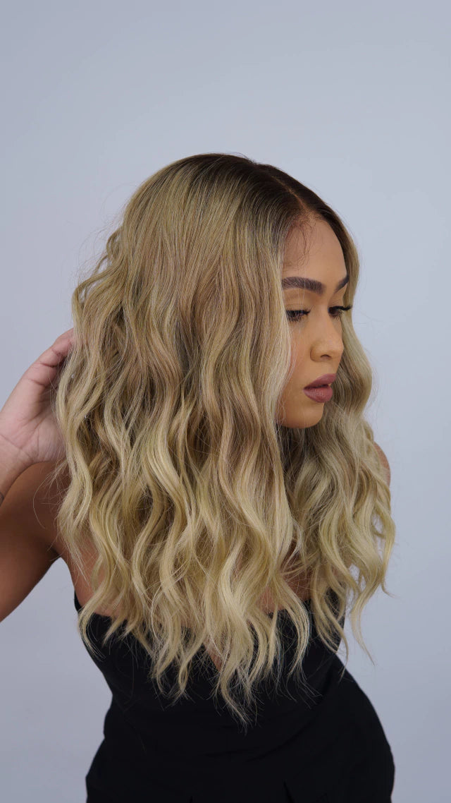 Lace Front Maíra Loira 13x6