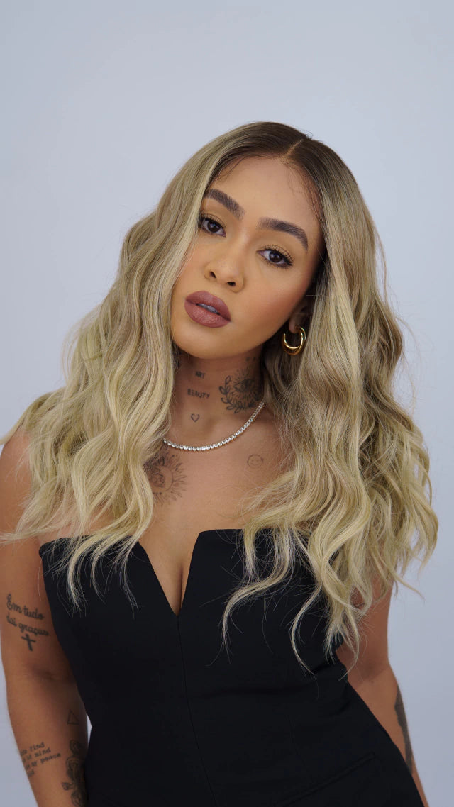 Lace Front Maíra Loira 13x6