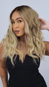 Lace Front Maíra Loira 13x6