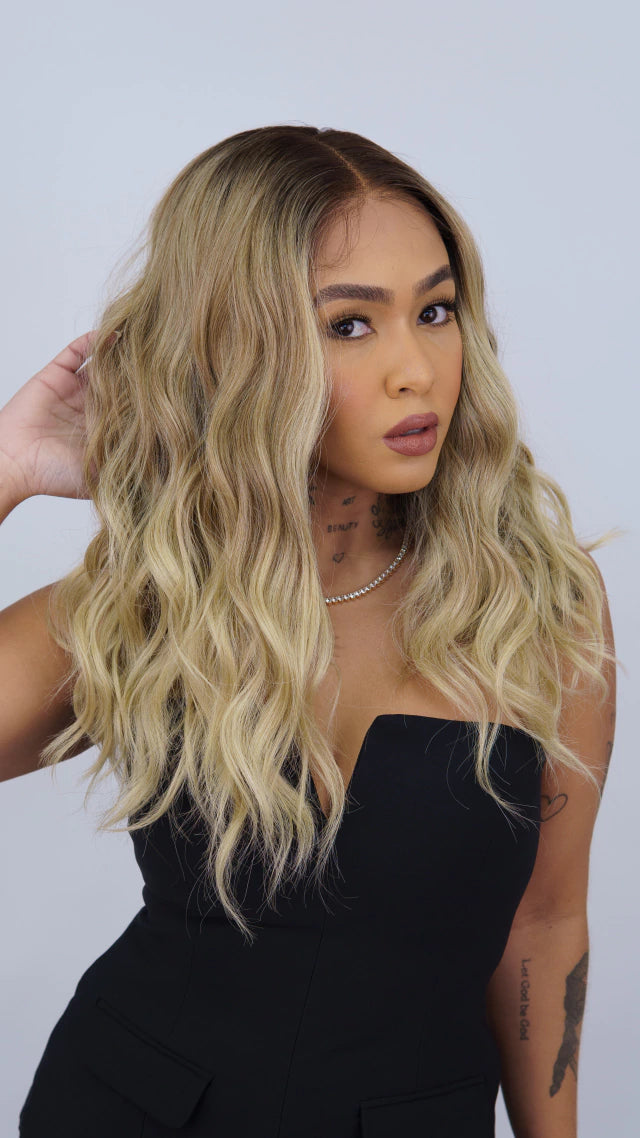 Lace Front Maíra Loira 13x6