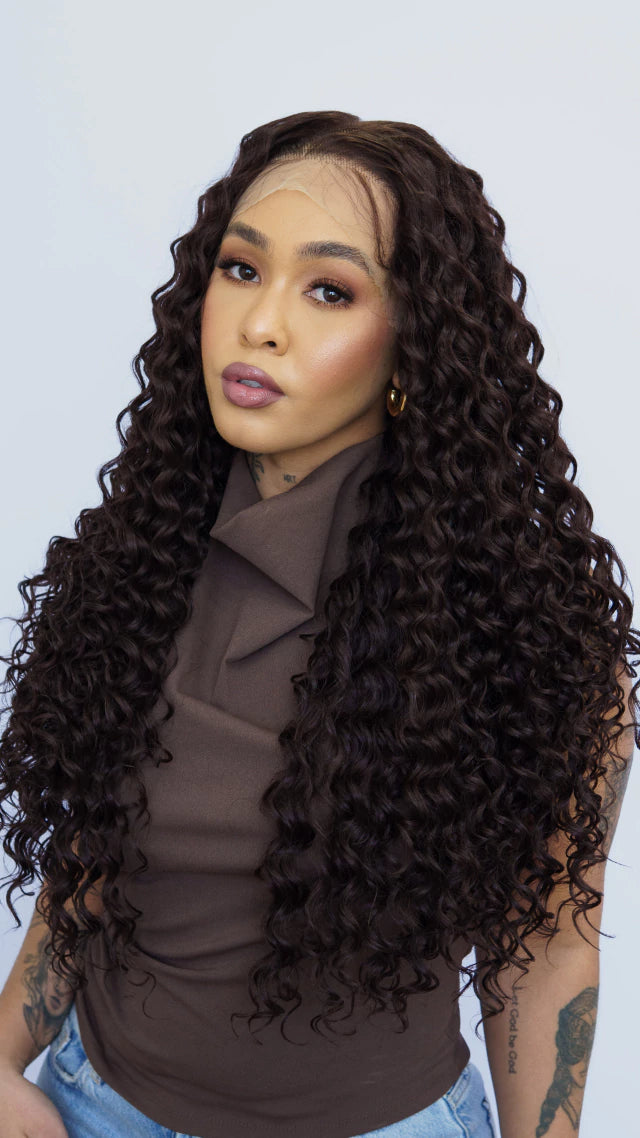 Lace Front Marta Castanho Natural 13x6