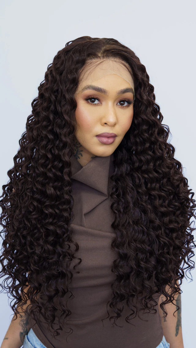 Lace Front Marta Castanho Natural 13x6