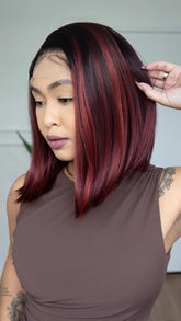 Lace Front Rita Ruiva Mechada 13x6