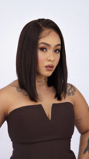 Lace Front Roberta Curta Iluminada 13x6