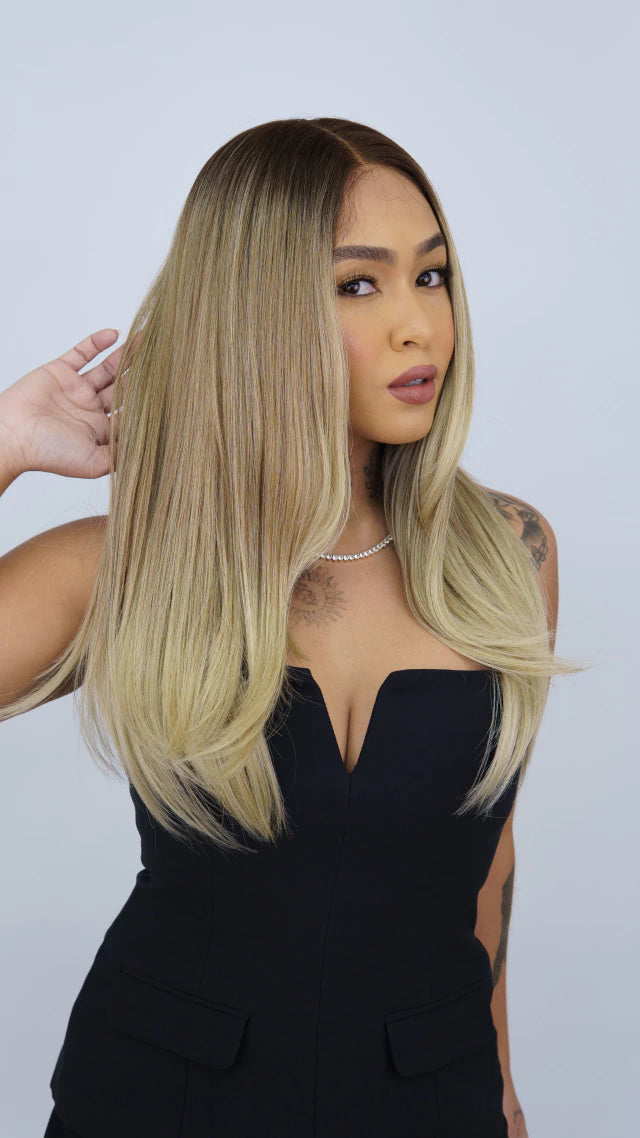 Lace Front Roberta Média Loira 13x6