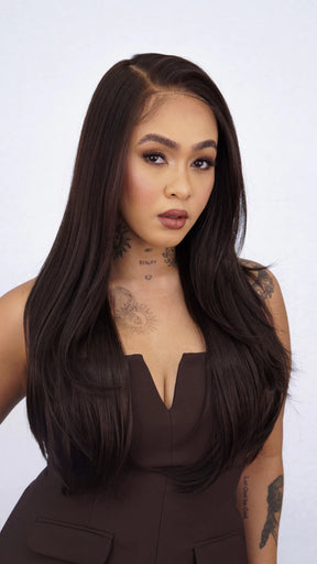 Lace Front Roberta Longa Iluminada 13x6