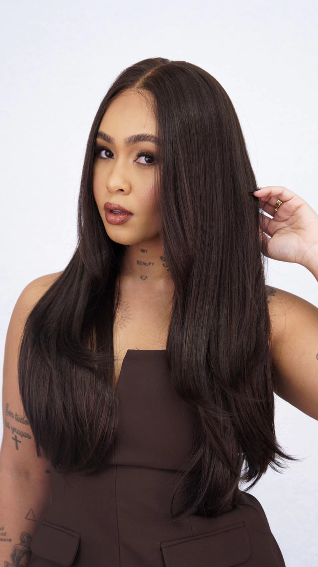 Lace Front Roberta Longa Iluminada 13x6