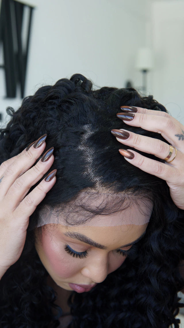 Lace Front Soraya Castanho Escuro 13x4