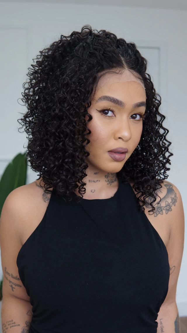 Lace Front Tatiana Castanho Escuro